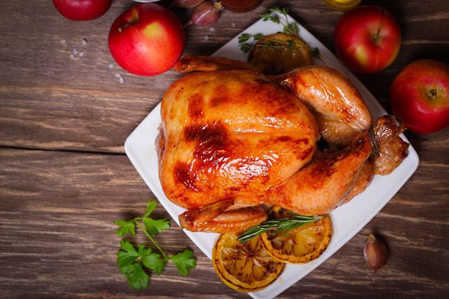 Para hornear el pavo,tenéis que usar una bolsa de asar