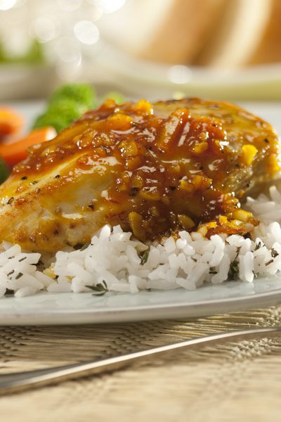 Pollo a la naranja